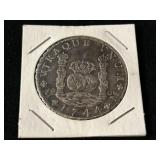 8 Reales 1744 Shipwreck Coin