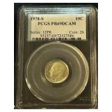1978-S graded dime