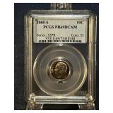2005-S Graded Dime