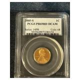 2005-S graded Penny