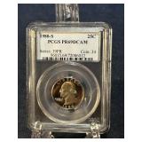 Graded 1980-S Quarter