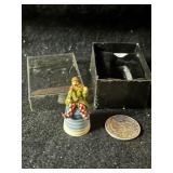 Pewter Thimble clown