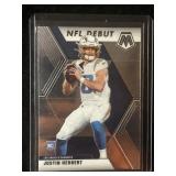 Justin Herbert Rookie card