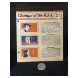 1940 Wheaties Champs of the world