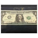 One Dollar Birthdate note