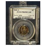 2001-S Graded Nickel
