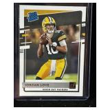 Jordan Love Rookie card