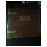 Vintage Photos book with Brass
