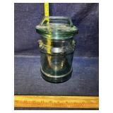Glass jar with lid Glass jar with lid