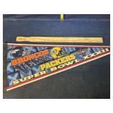 Super Bowl XXXII pennant Super Bowl XXXII pennant