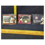 Game worn jersey cards Game worn jersey cards