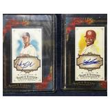 Autographed baseball cards Autographed baseball cards