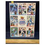 1982 Topps uncut 1982 Topps uncut