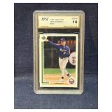 Jeff Bagwell Graded rookie card Jeff Bagwell Graded rookie card