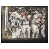 2019 Milwaukee Brewers numbered