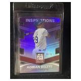 Adrian Beltre Numbered