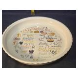 Vintage baking dish