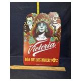 Metal Sign the day of the Dead