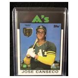 Jose Canseco Rookie