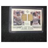 Manny Remirez/Juan Gonzlez Game used