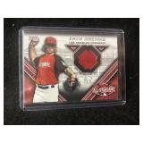Zack Greinke Jersey card