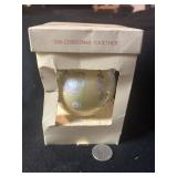 Glass ornament hallmark