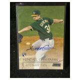 kendall Graveman autographed