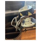 Golf clubs, partial set