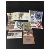 signed football cards
