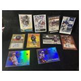 football autographed cards