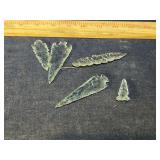 Glass arrowheads
