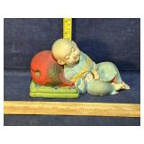 Joyful sleeping Monk