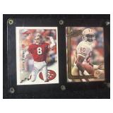Steve Young and Jerry Rice Rookie card