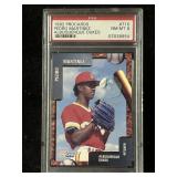 Pedro Martinez Graded rookie card