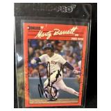 Marty Barrett autographed