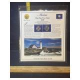 State quarter and stamp set