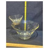 Chip and Dip glass set