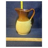 Pottery pitcher