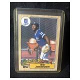 Bo Jackson rookie card