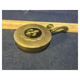 fleur-de-lis lidded pan