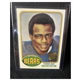 Walter Payton Rookie card Topps updated card