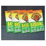 1991 Bowman Wax packs