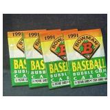 1991 Bowman Wax packs