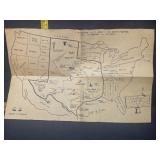 Texans map of the USA