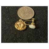 gold filled or below 10K