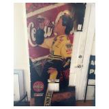 Full size front of a coke machine