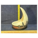 Desert Pueblo Pottery, planter or bird feeder