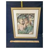 Framed wall dï¿½cor