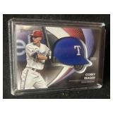 Corey Seager batting helmet