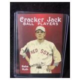 Babe Ruth reprint card